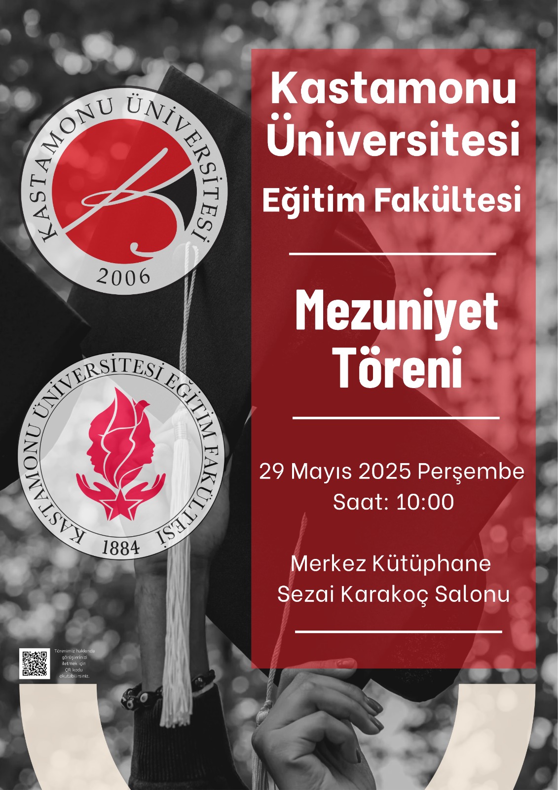 Eğitim Fakültesi Mezuniyet Töreni