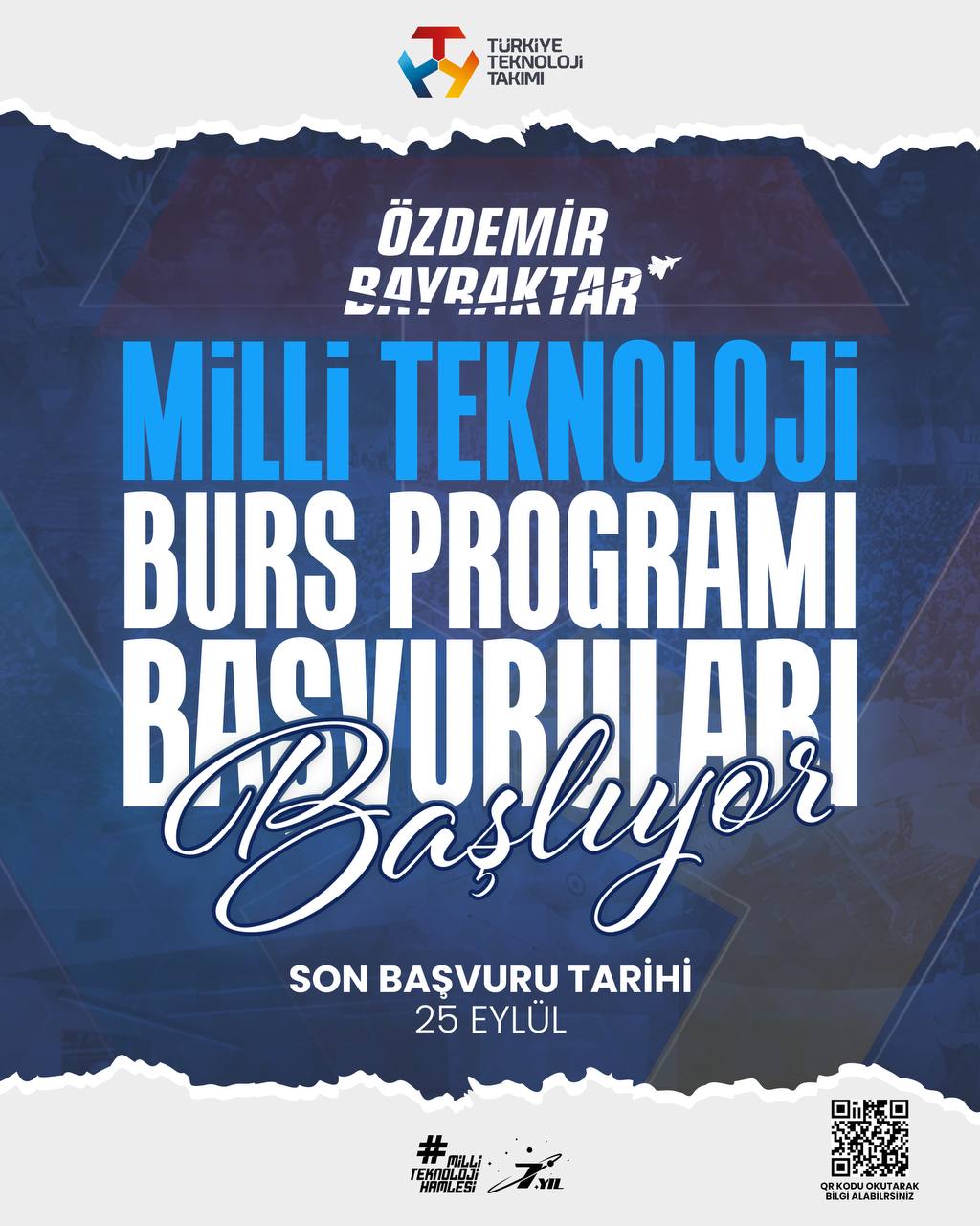 Milli Teknoloji Burs Programı Başvuruları