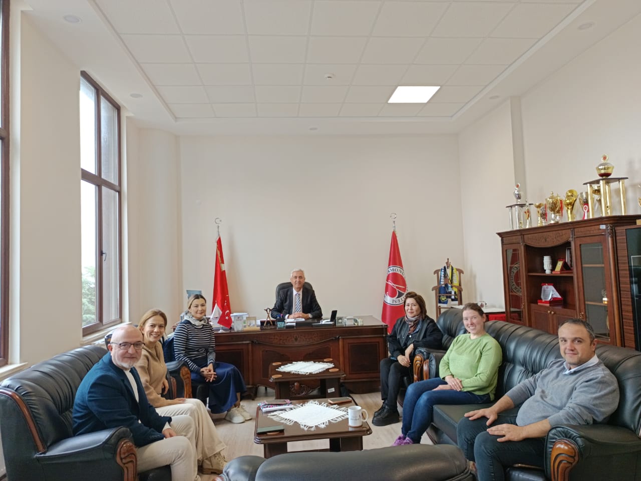 Karaganda Buketov Üniversitesi Öğretim Üyesi Doç. Dr. Roza AITZHANOVA Fakültemizde Bir Dizi Etkinlik ve Temas Gerçekleştirdi