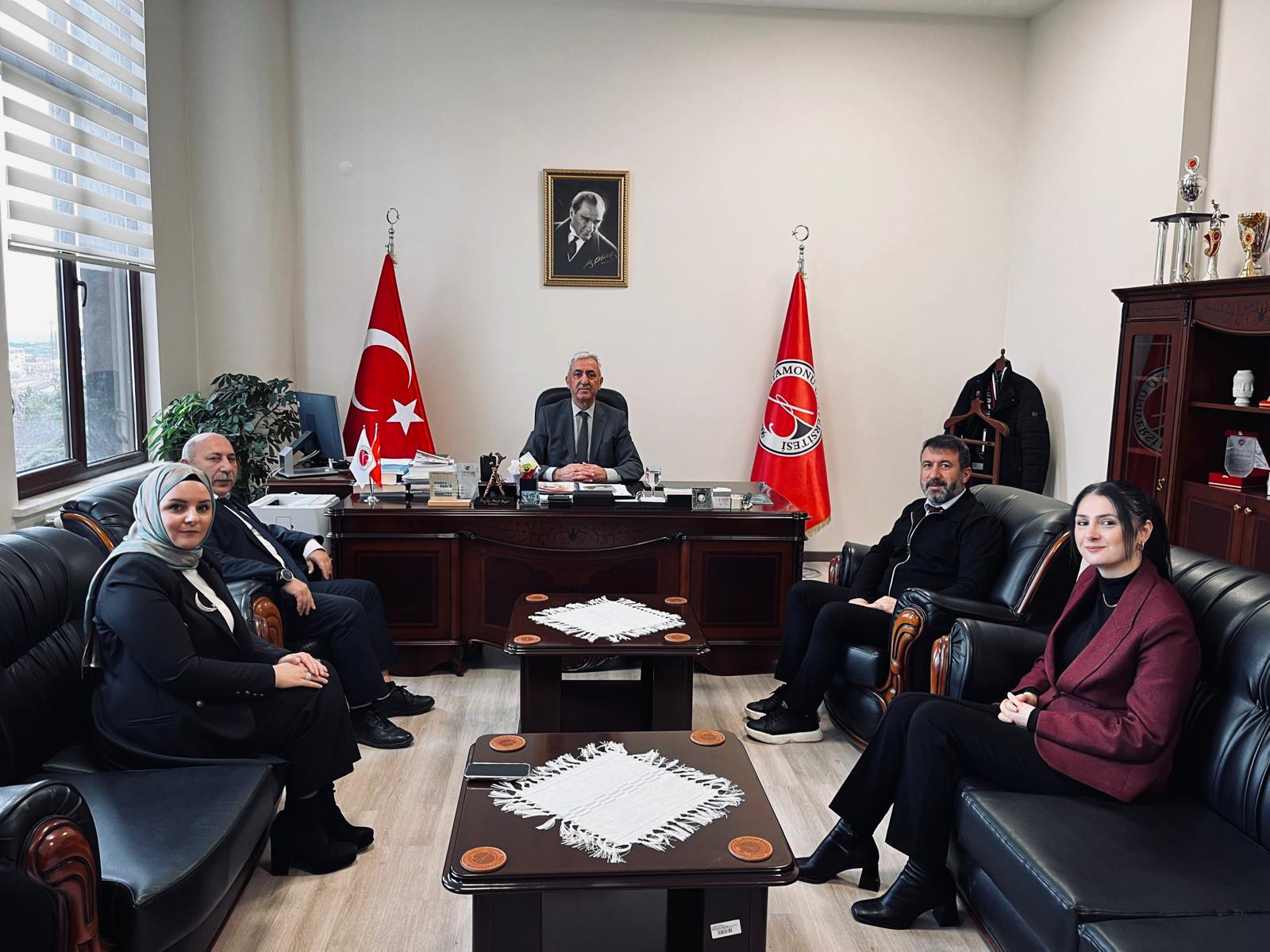 Türkiye Kamu Sen ve Türk Eğitim Sen Eğitim Fakültesini Ziyaret Etti