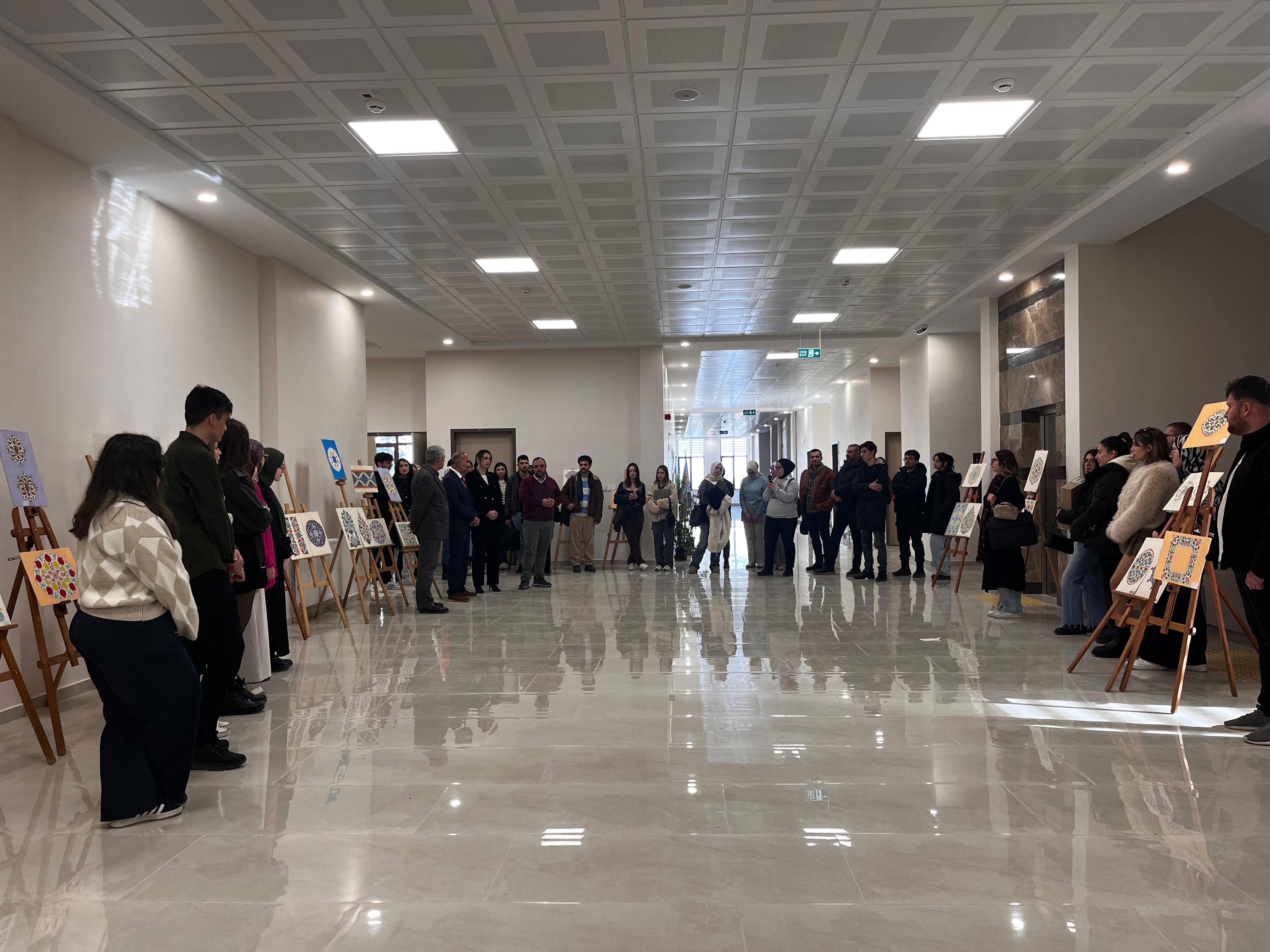 Geleneksel Türk El Sanatları Dersi Kapsamında "Ağaçta Açan Çiçekler Sergisi" Düzenlendi