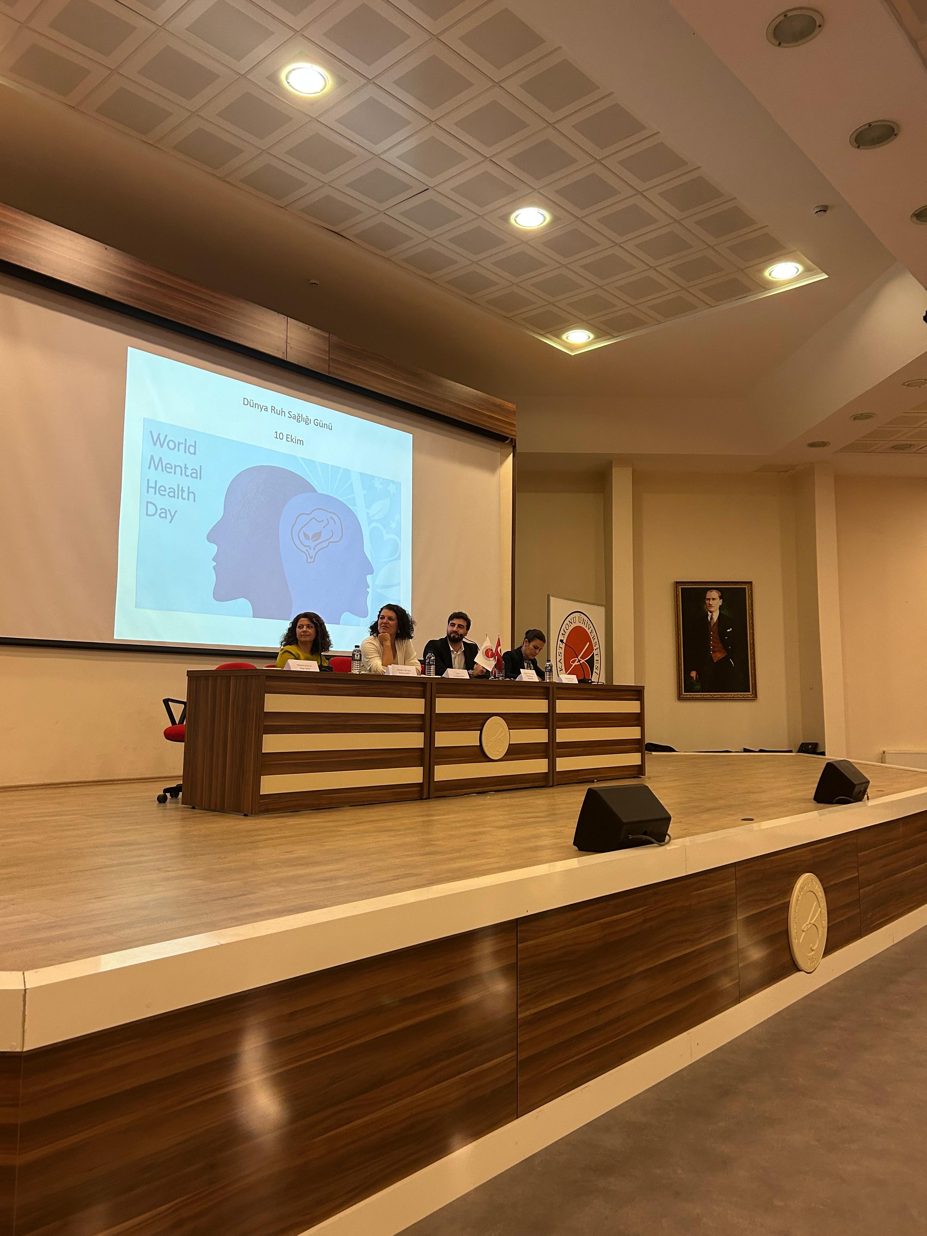 Kastamonu Üniversitesi’nde 10 Ekim Dünya Ruh Sağlığı Günü Etkinliği Gerçekleştirildi