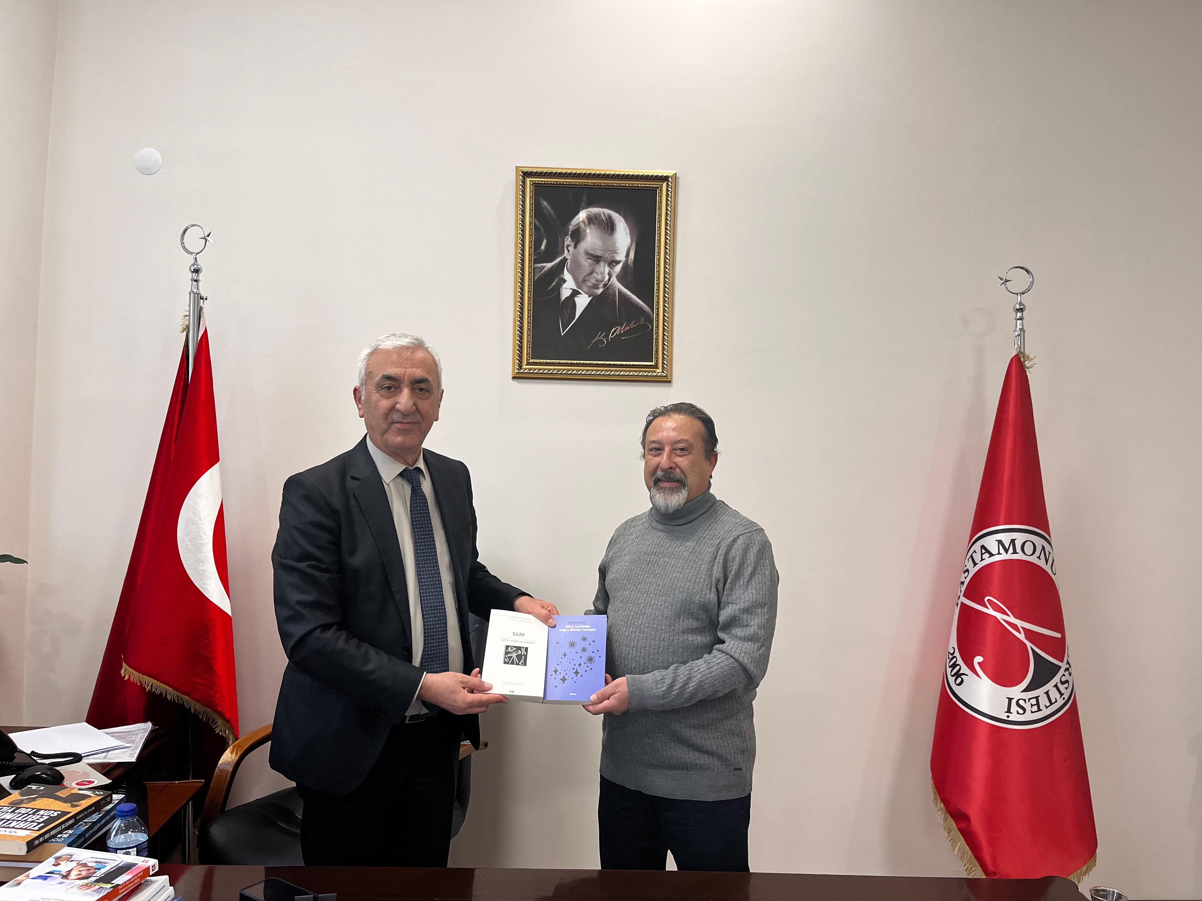 Prof. Dr. Yavuz UNAT, Dekanımızı Ziyaret Etti
