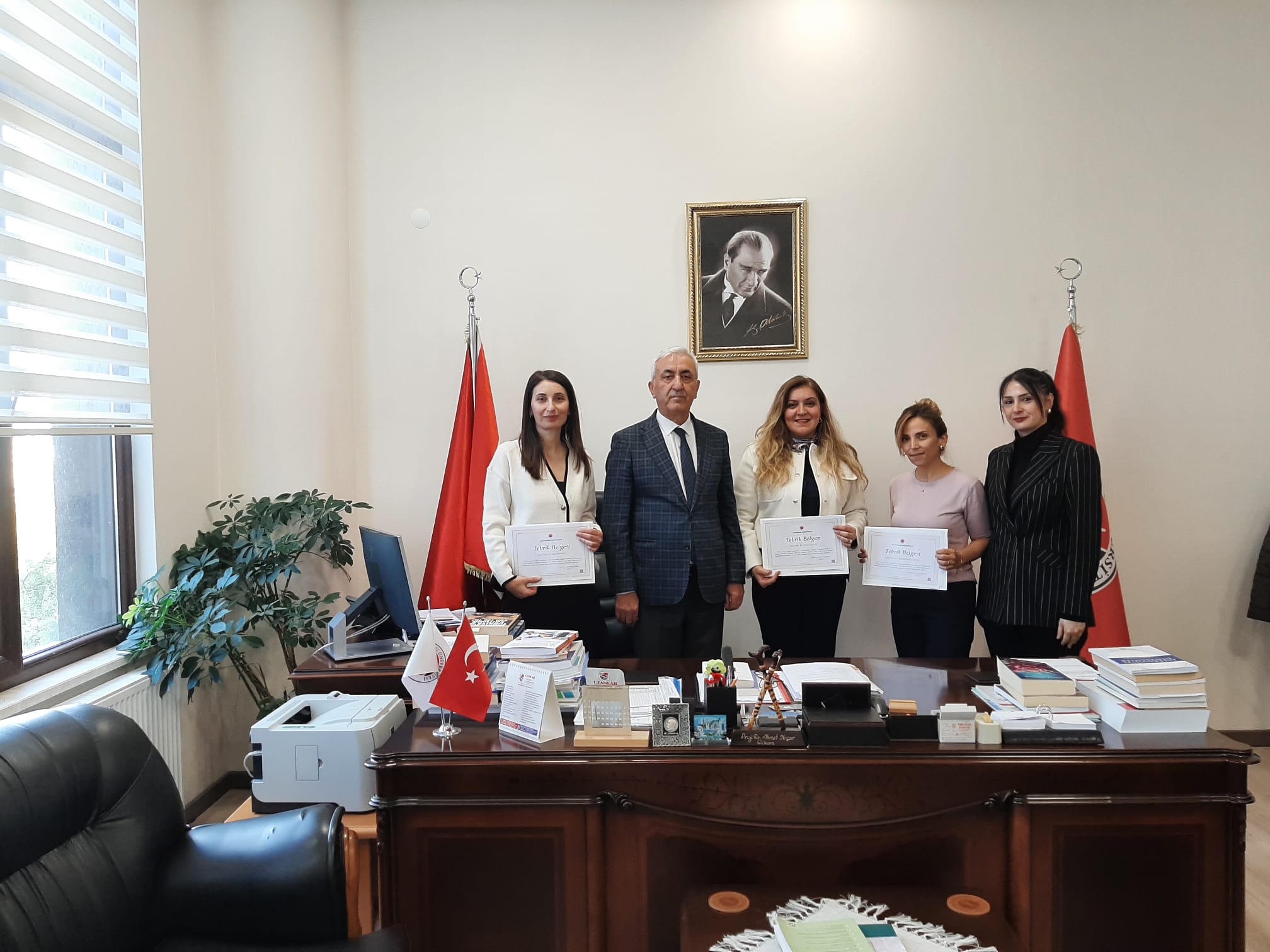 Fakültemizde Kadrolarına Atanan Doçent Hocalarımıza Oryantasyon Eğitimi Verildi