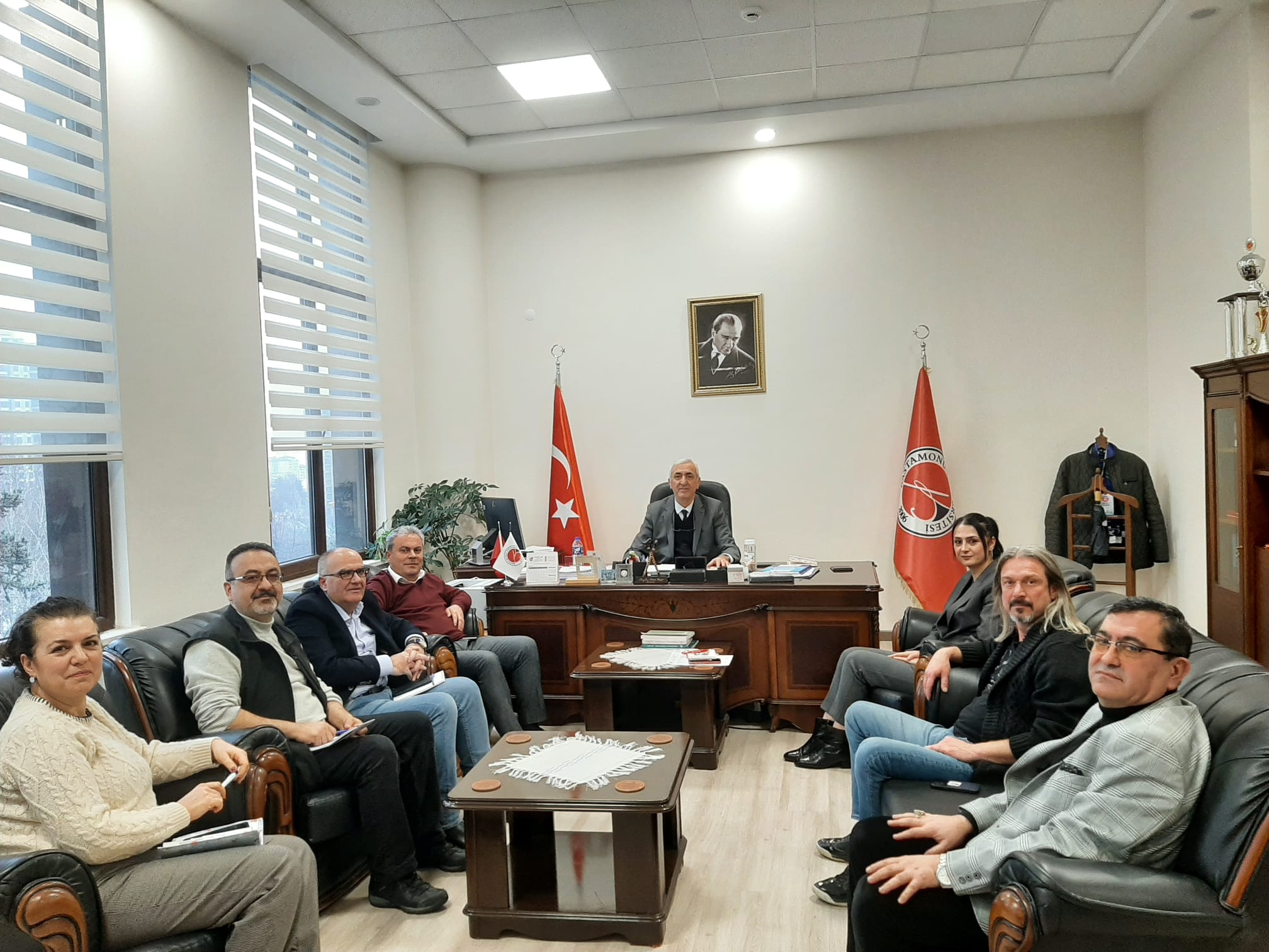 Fakültemizde 2025-2026 Güz Yarı Yılı Eğitim Öğretim Dönemi Bölüm Başkanları Tarafından Değerlendirildi