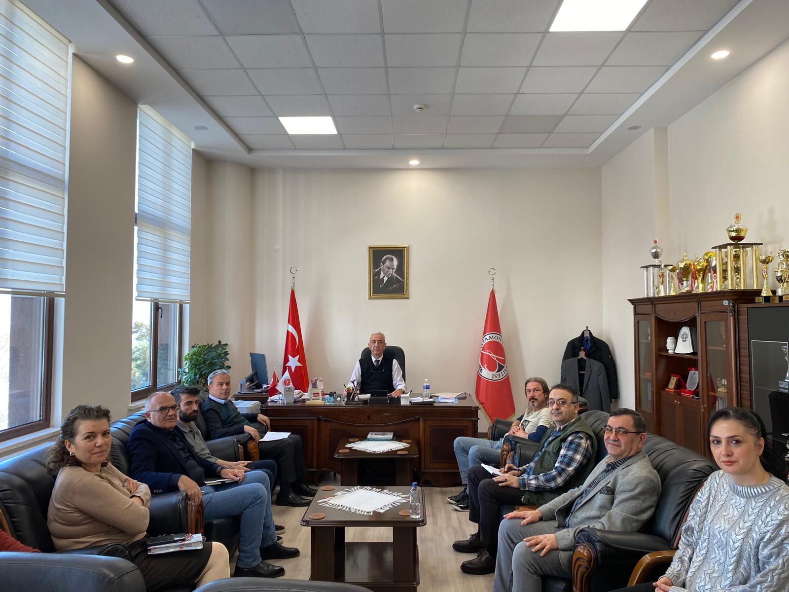 Fakültemizde Akademik Performans Konulu Bölüm Başkanları Toplantısı Düzenlendi