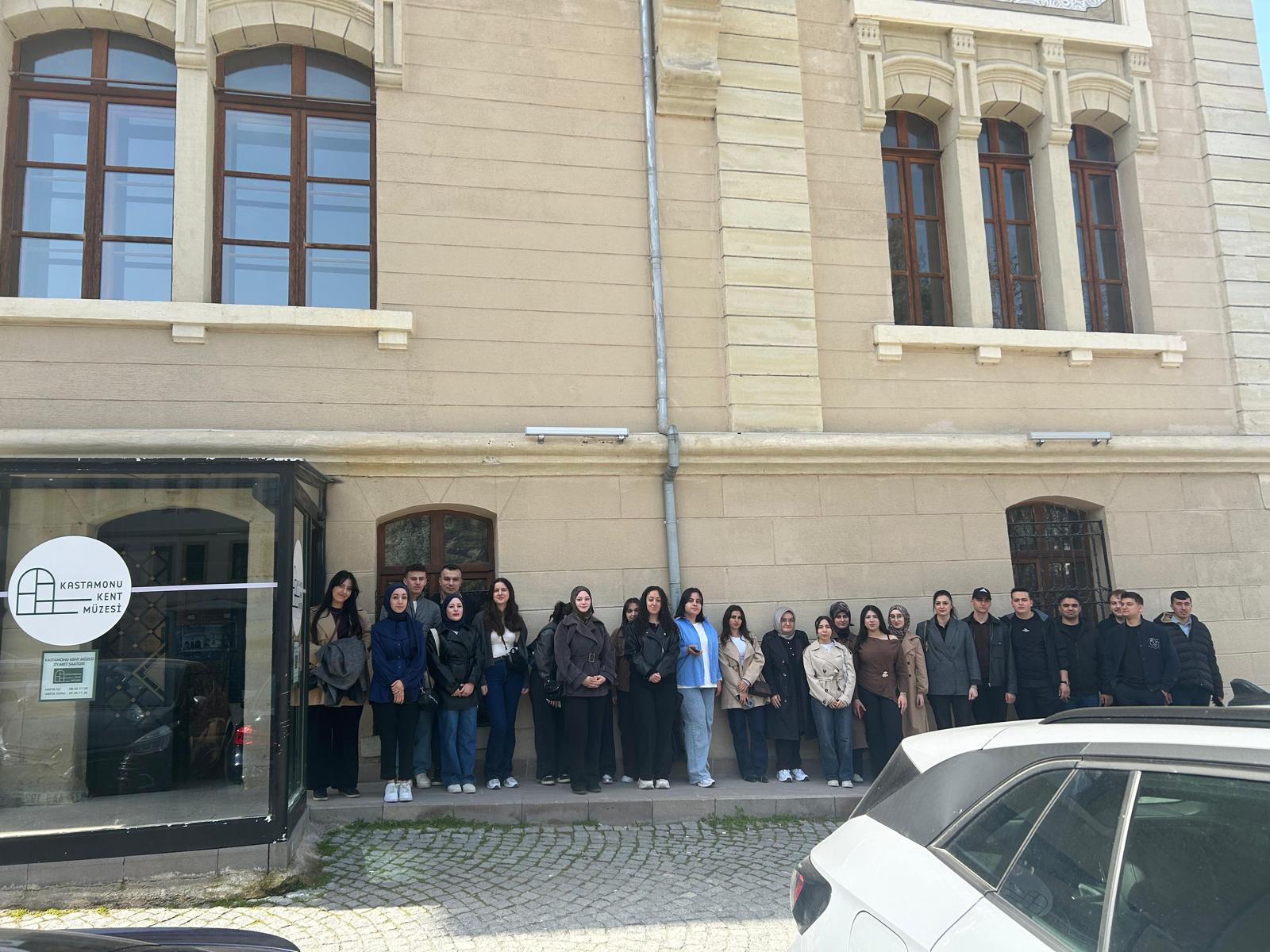 Eğitim Fakültesi Öğrencilerinden Kastamonu Kent Tarihi Müzesi’ne Ziyaret