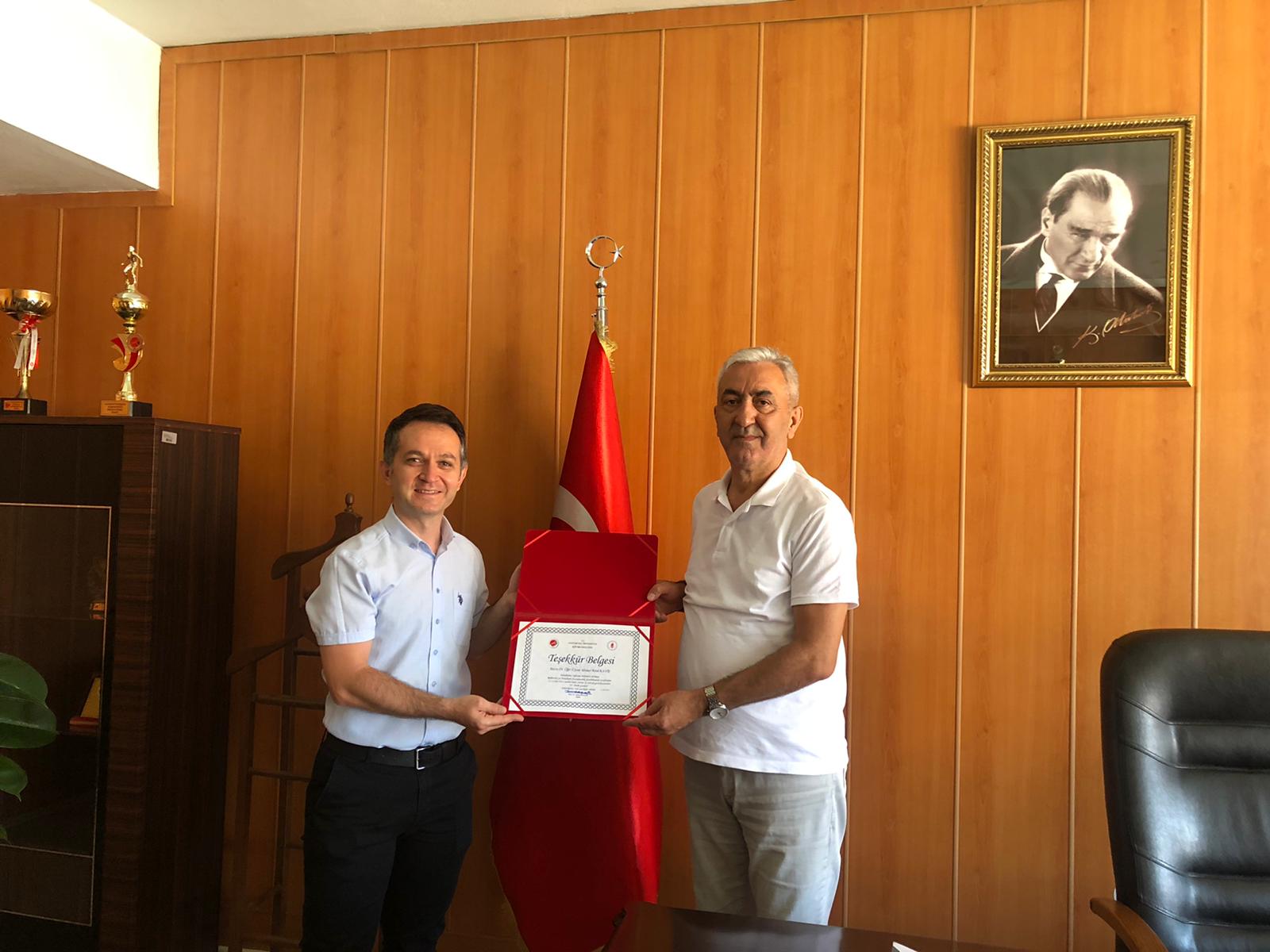 pdr teşekkür