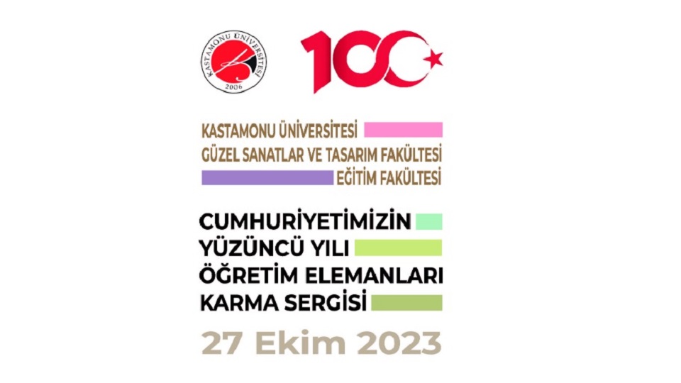 Cumhuriyetimizin 100. Yılı Öğretim Elemanları Karma Resim Sergisi