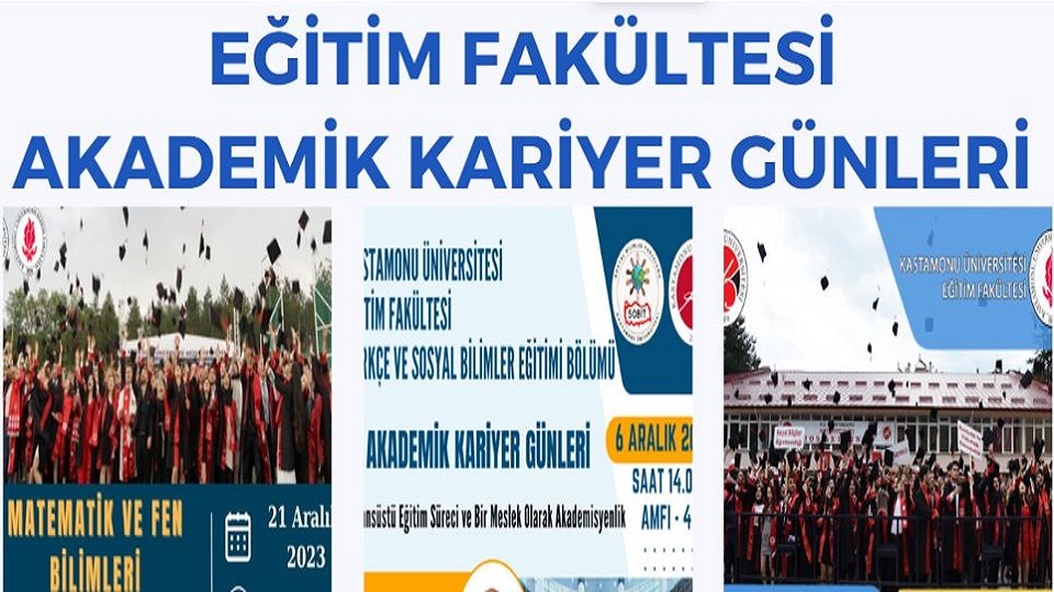 Fakültemizde Akademik Kariyer Günleri Etkinliği Gerçekleştirildi