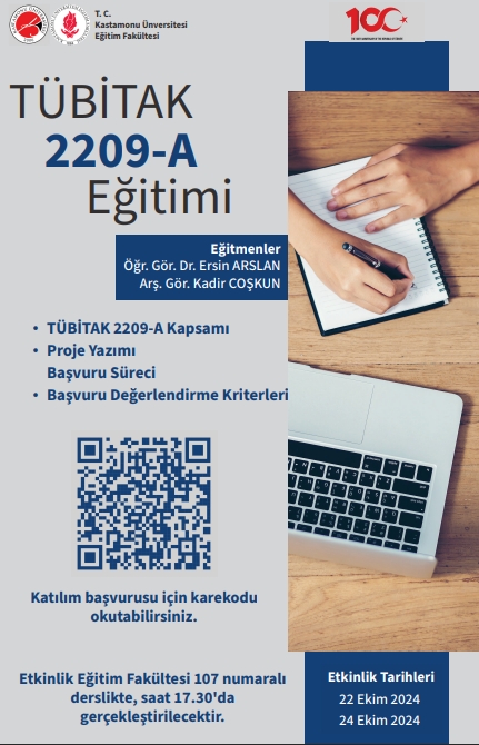 TÜBİTAK 2209-A Projeleri Yazma Eğitimi