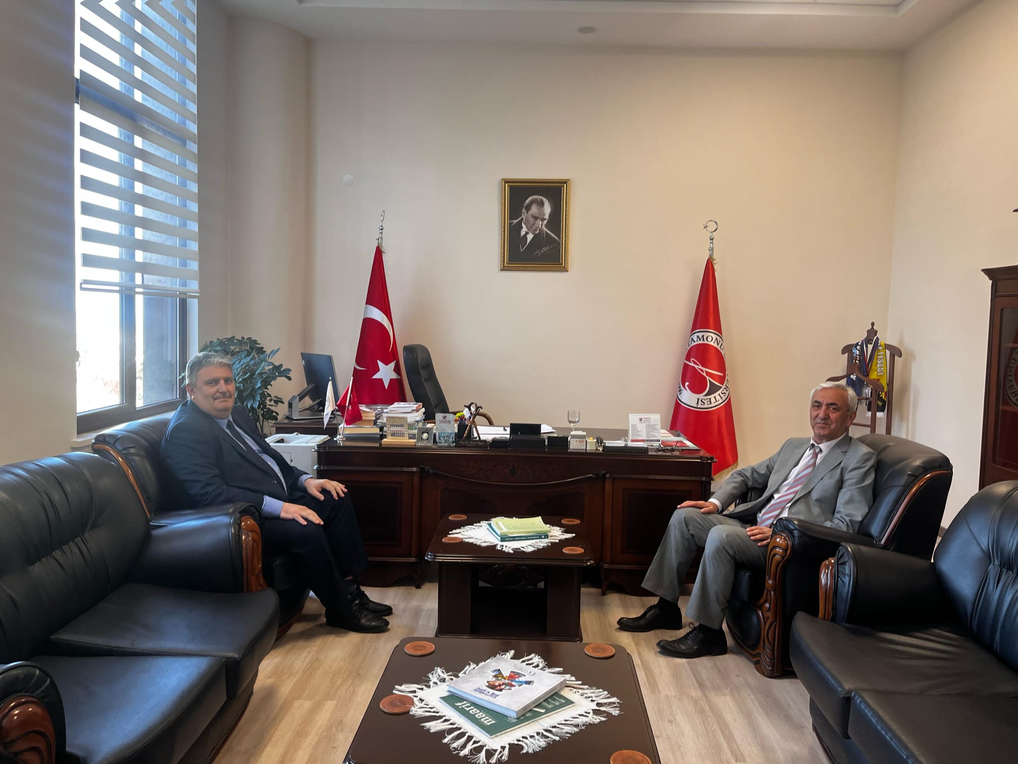 Küre İlçe Milli Eğitim Müdürü Oğuz YILMAZ Fakültemizi ziyaret etti.