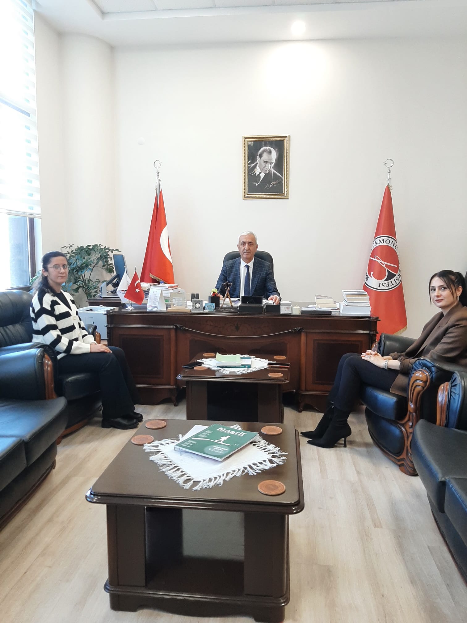 Fakültemizde Yeni Göreve Başlayan Memur Havva TAŞPINAR'a Oryantasyon Eğitimi Verildi