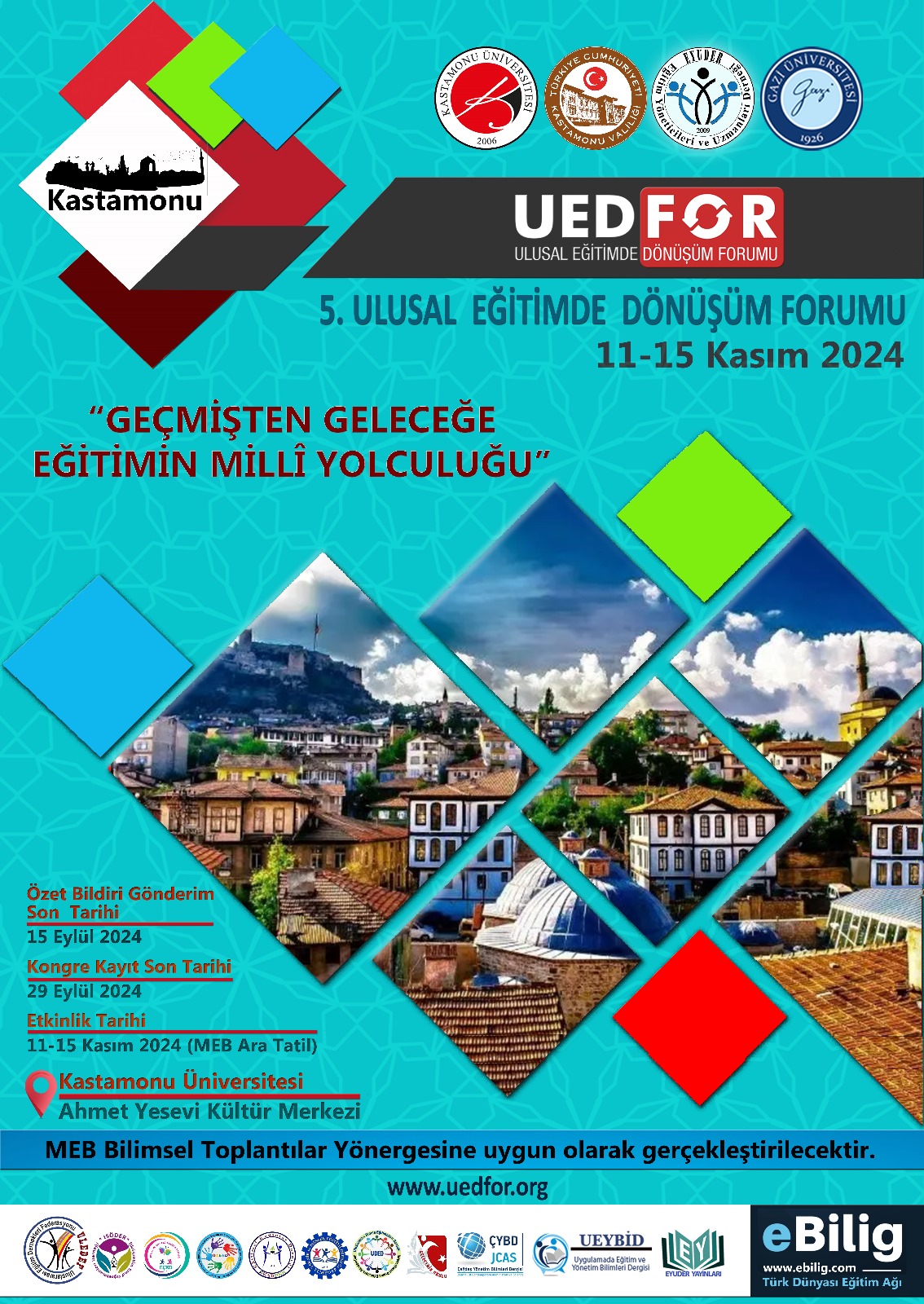 5. Ulusal Eğitimde Dönüşüm Forumu 11-15 Kasım 2024 Tarihinde Gerçekleşecektir