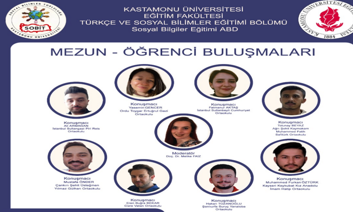 Sosyal Bilgiler Eğitimi ‘’Mezun-Öğrenci Buluşmaları’’ Etkinliği Gerçekleştirildi