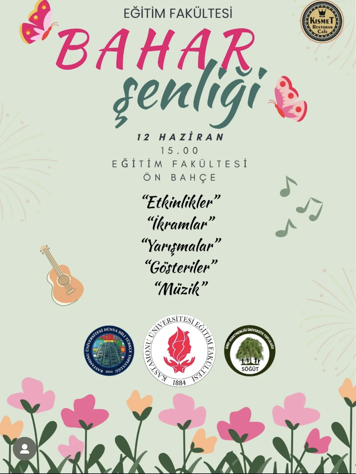 Eğitim Fakültesi Bahar Şenliği
