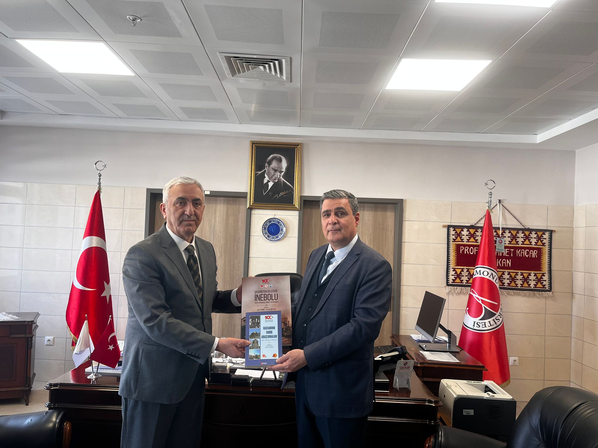 İnsan ve Toplum Bilimleri Fakültesi Dekanı Prof. Dr. Mehmet Serhat YILMAZ'ın Fakültemize Ziyareti