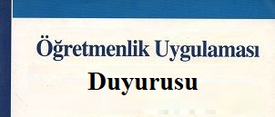 Okul Deneyimi 1, Öğretmenlik Uygulaması 1 ve RPD Uygulamaları 1 Dersi Öğrenci Grupları