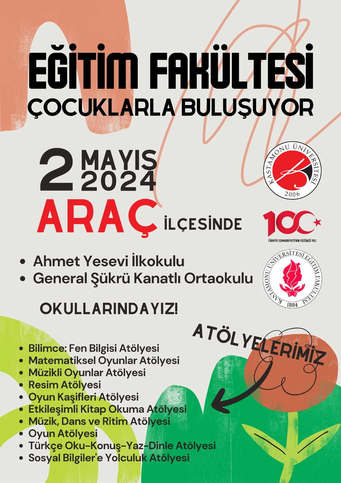 Eğitim Fakültesi Çocuklarla Buluşuyor