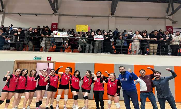 Kadın Voleybol Takımımız Şampiyon Oldu!