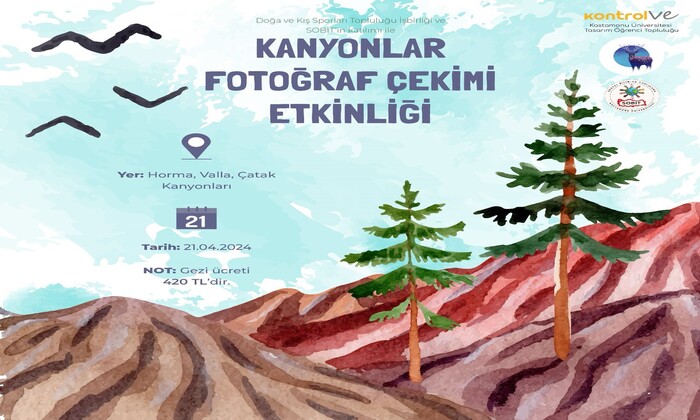 Öğrenci Topluluklarımızdan Kastamonu Kanyonlarına Gezi