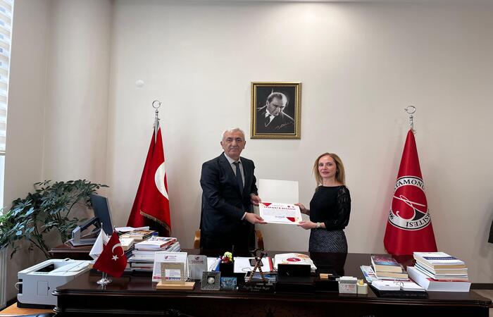 Dr. Öğr. Üyesi Hande GÜZEL Dekanımızı Ziyaret Etti 