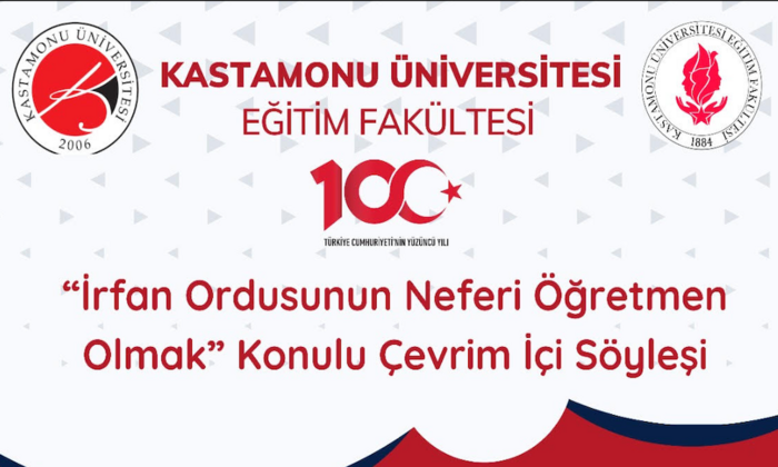"İrfan Ordusunun Neferi Öğretmen Olmak" Konulu Çevrim İçi Söyleşi Gerçekleştirildi